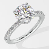 2 ct Secret Halo Ring
