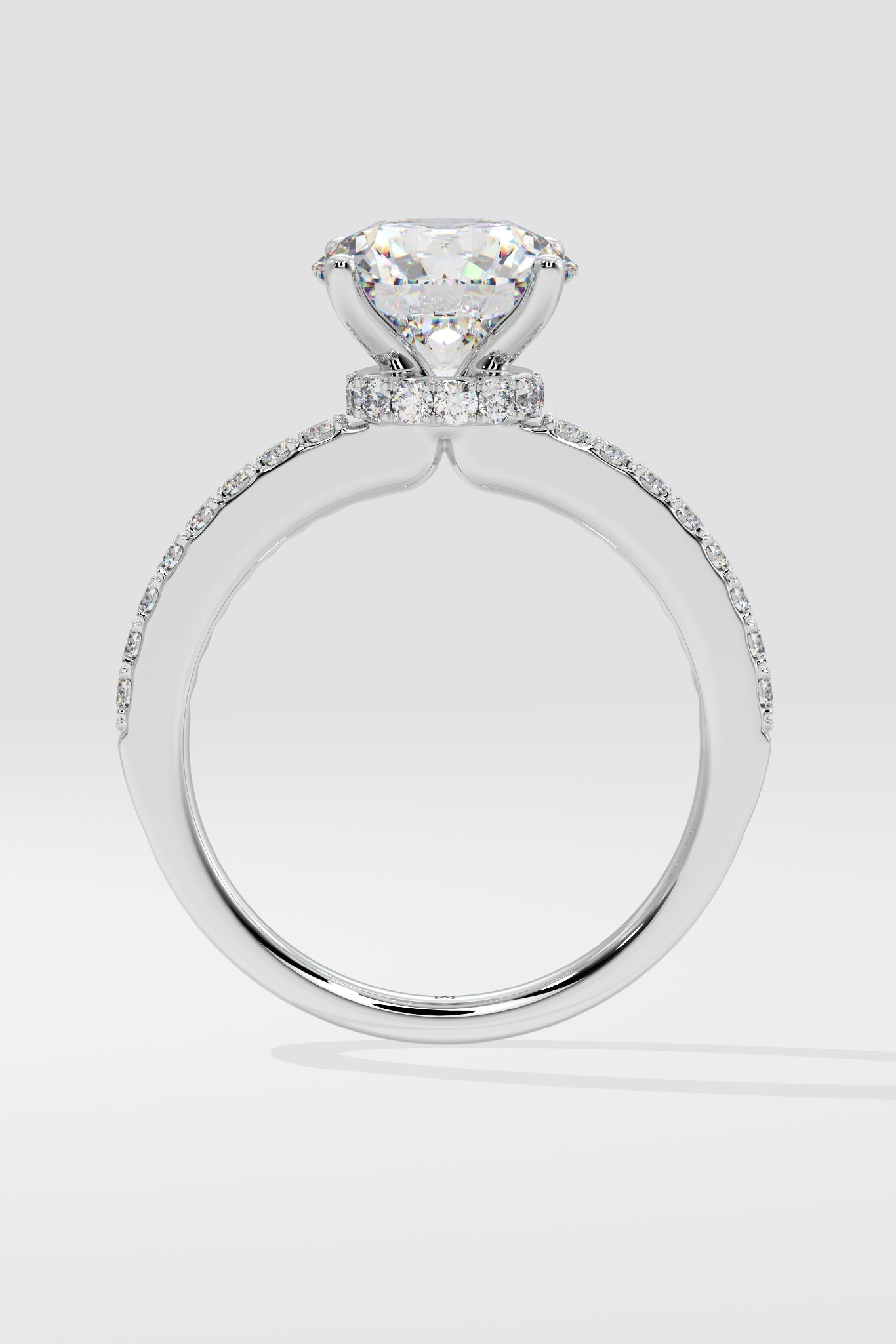 Stellar 2 ct Secret Halo Ring - House Of Quadri