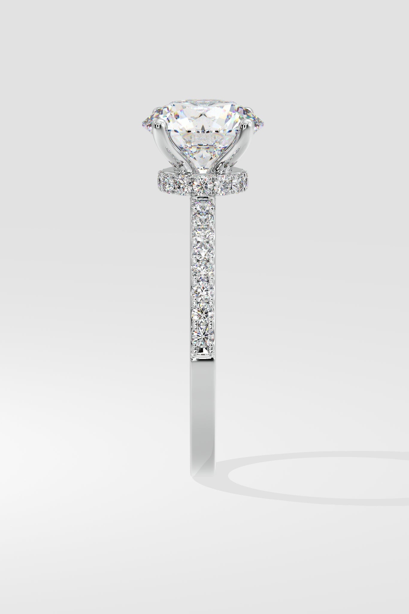 Stellar 2 ct Secret Halo Ring - House Of Quadri