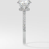 2 ct Secret Halo Ring