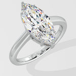 3 ct Marquise Solitaire Ring - House Of Quadri