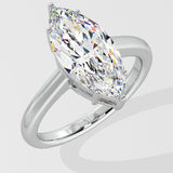 3 ct Marquise Solitaire Ring - House Of Quadri