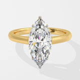 3 ct Marquise Solitaire Ring