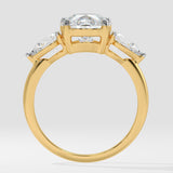 2 ct Pear Three Stone Ring - House Of Quadri