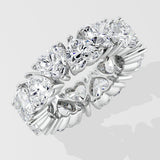 0.50 ct Heart Eternity Diamond Ring