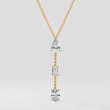 Trio Drop Necklace - House Of Quadri