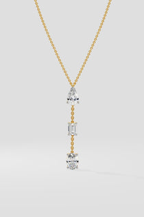 Trio Drop Necklace - House Of Quadri