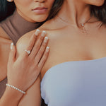 Stellar Solitaire Drop Necklace - House Of Quadri