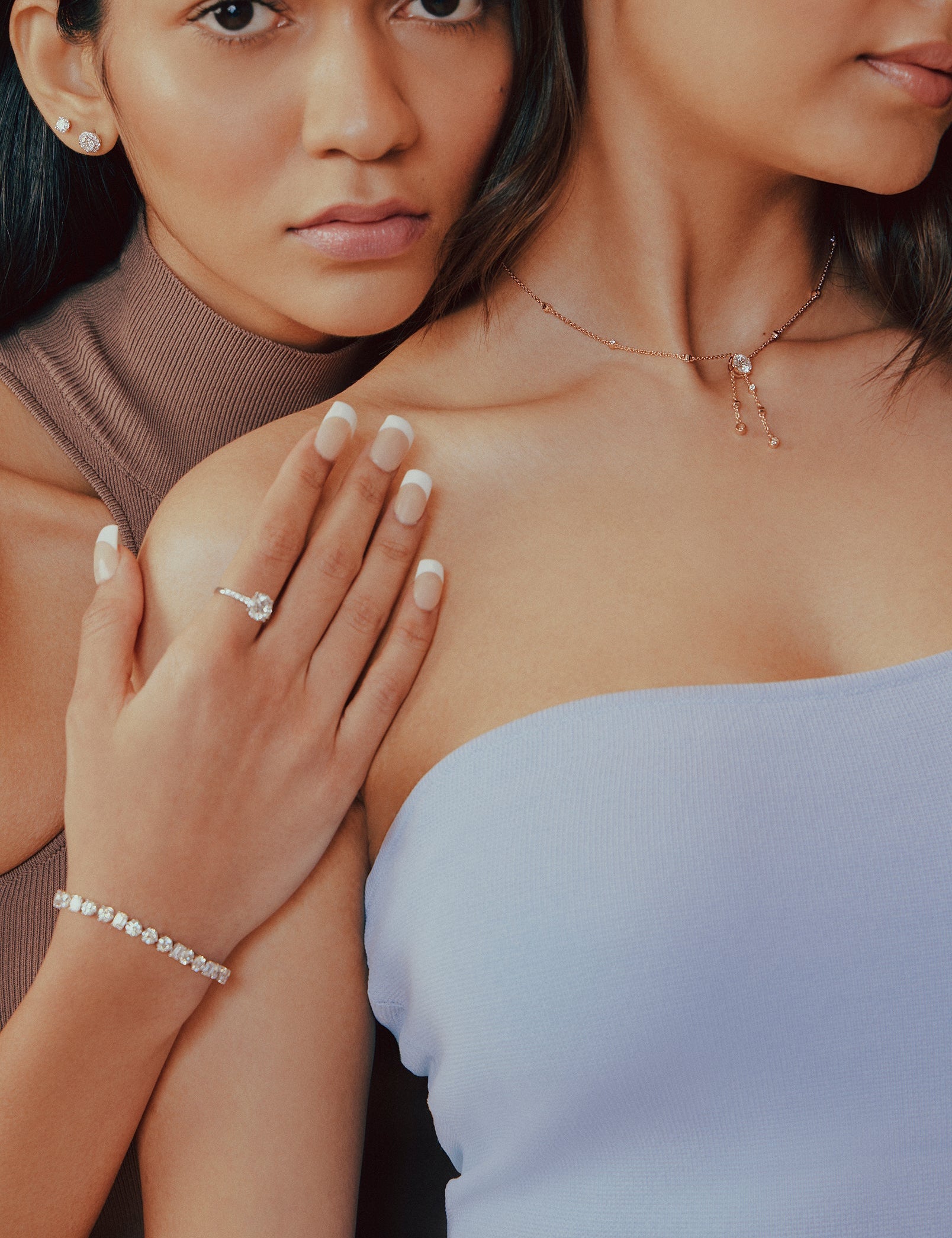 Stellar Solitaire Drop Necklace - House Of Quadri