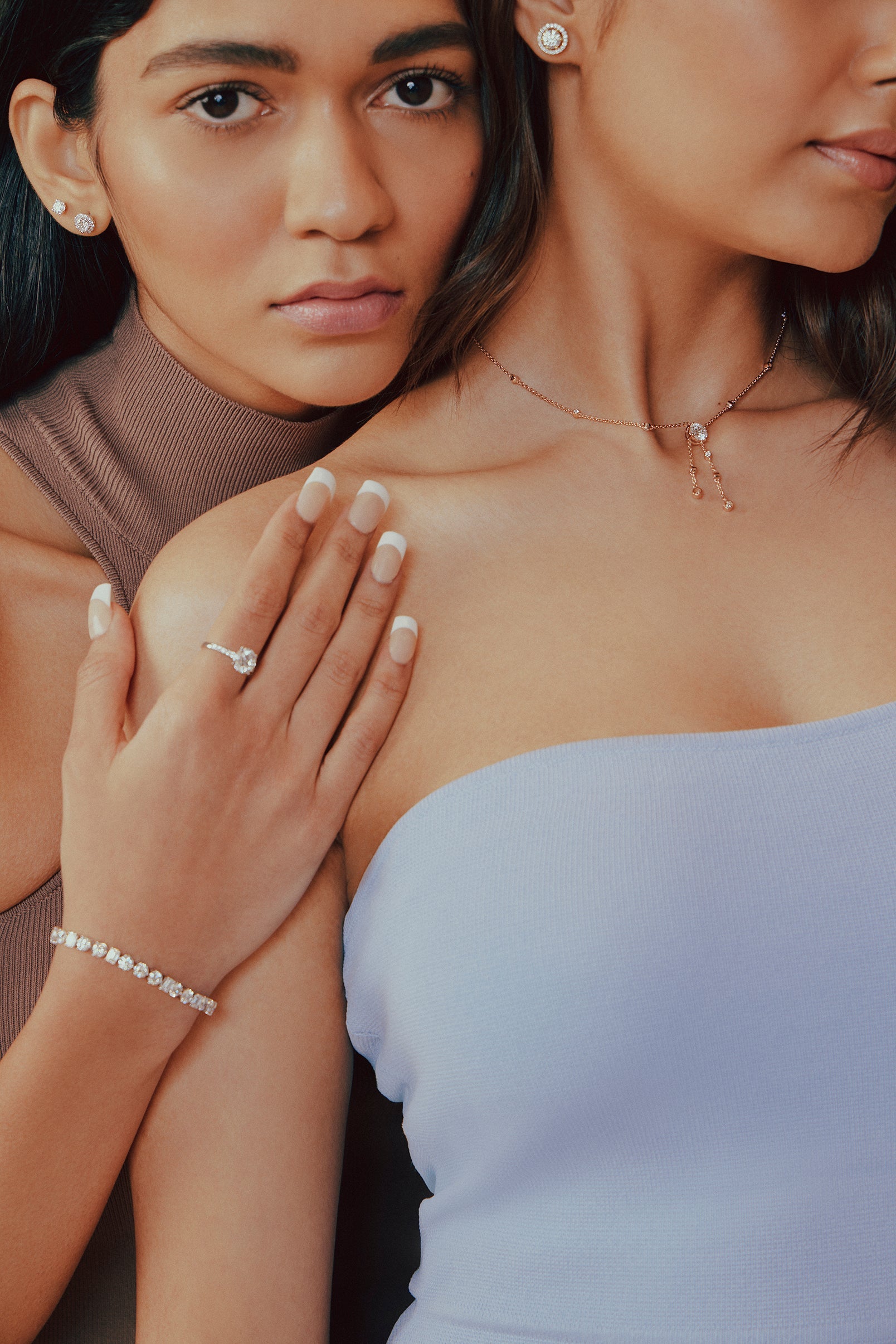 Stellar Solitaire Drop Necklace - House Of Quadri