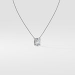0.75 Ct Oval Necklace - House of Quadri