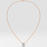 0.75 Ct Oval Necklace - House of Quadri