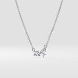 Double Diamond Duo Necklace - House of Quadri