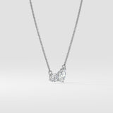 Double Diamond Duo Necklace - House of Quadri