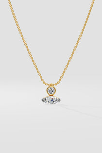 Drip Duo Necklace - House Of Quadri