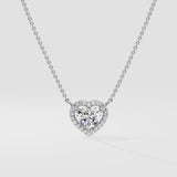 Solitaire Heart Necklace - House Of Quadri