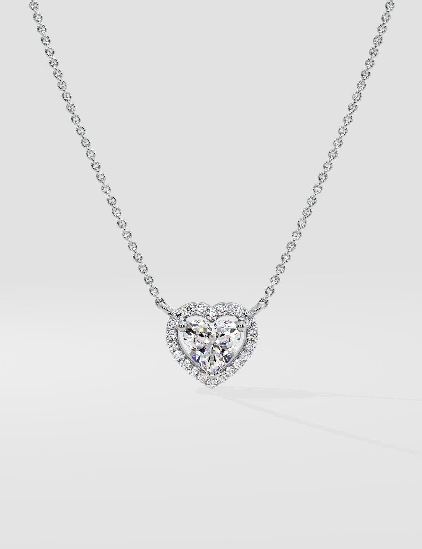 Solitaire Heart Necklace - House Of Quadri