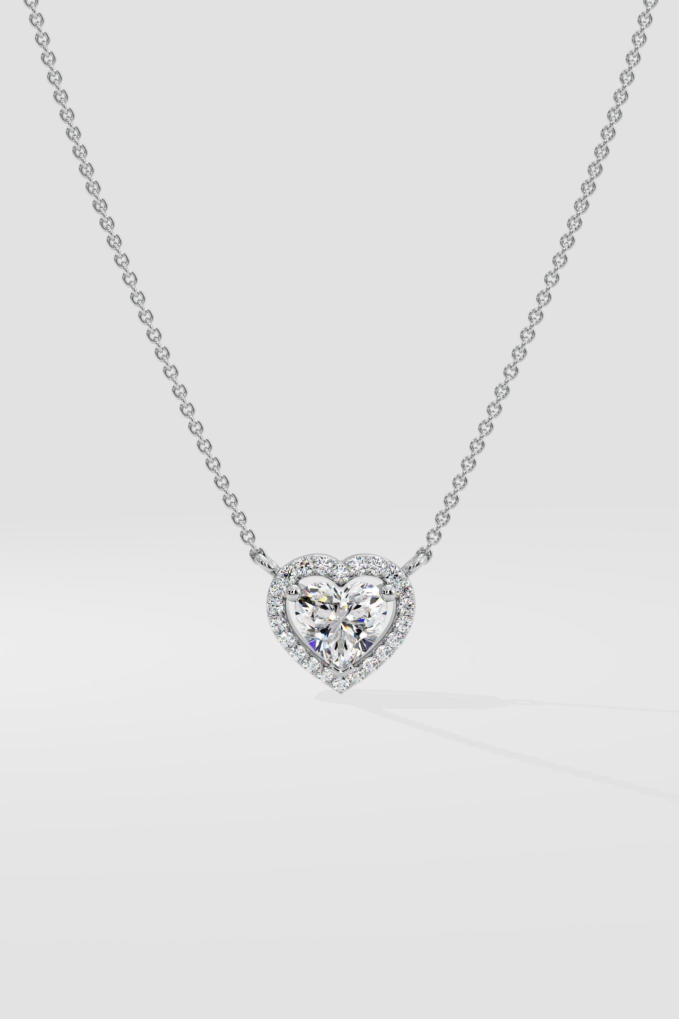 Solitaire Heart Necklace - House Of Quadri