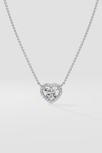 Solitaire Heart Necklace - House Of Quadri