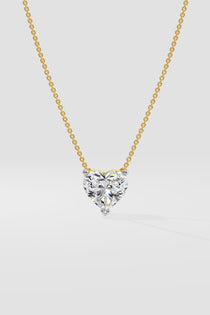 1 ct Heart Necklace - House Of Quadri