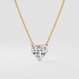 1 ct Heart Necklace