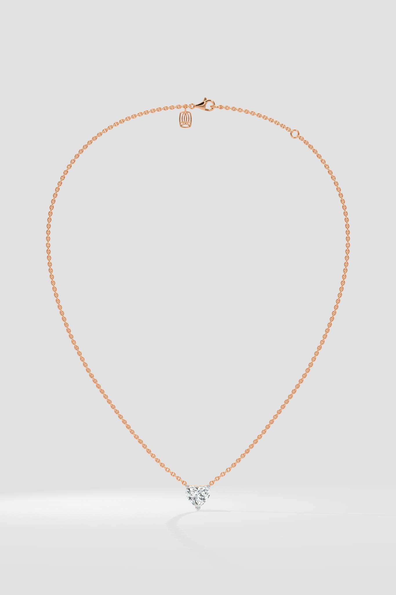 1 ct Heart Necklace - House of Quadri