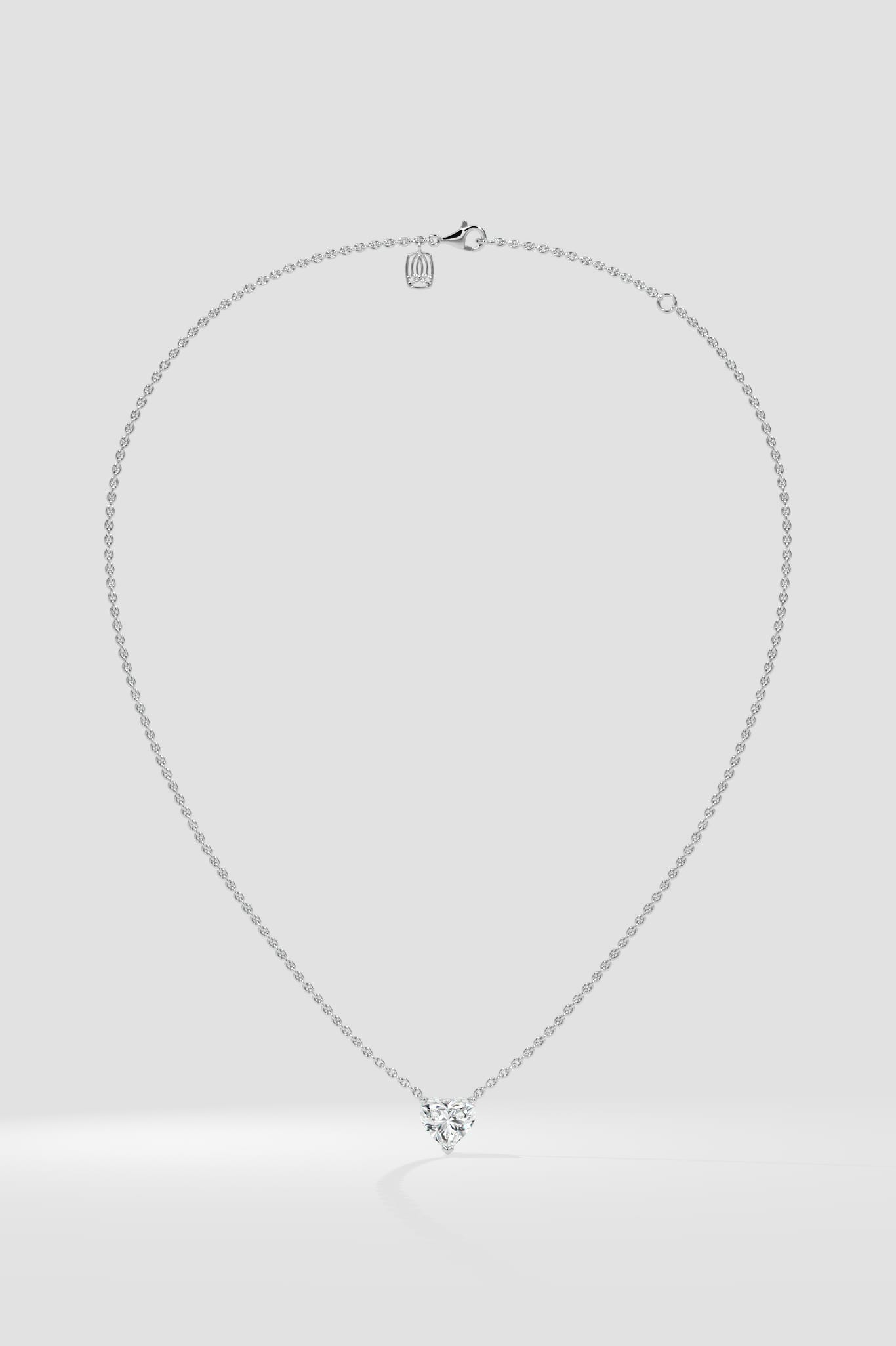 1 ct Heart Necklace - House of Quadri