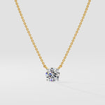 0.75 ct Solitaire Necklace - House Of Quadri