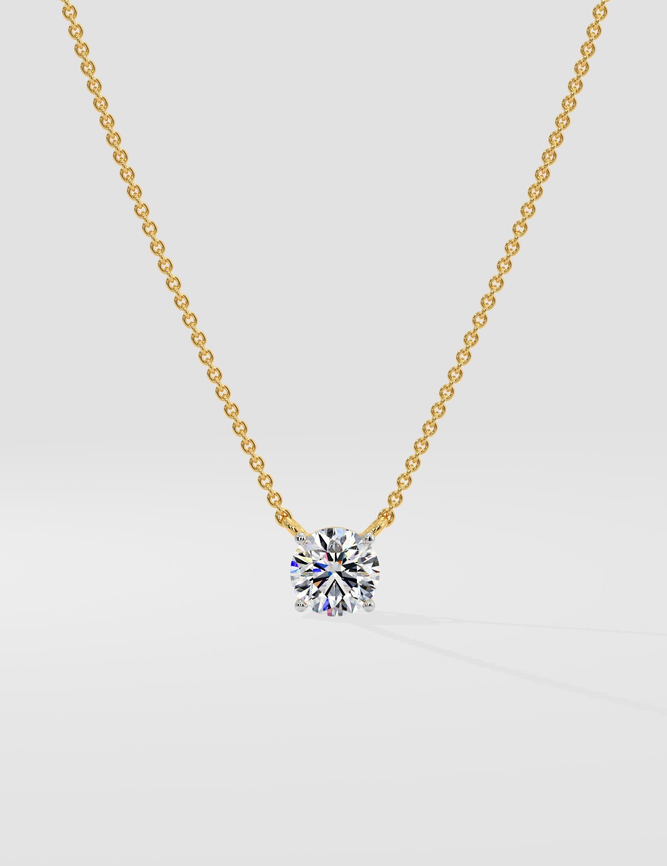 0.75 ct Solitaire Necklace - House Of Quadri