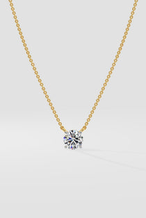 0.75 ct Solitaire Necklace - House of Quadri