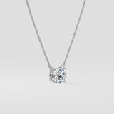 1.5 ct solitaire Necklace