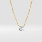 0.50 ct Solitaire Necklace - House of Quadri