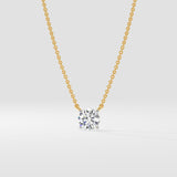 0.50 ct Solitaire Necklace - House of Quadri