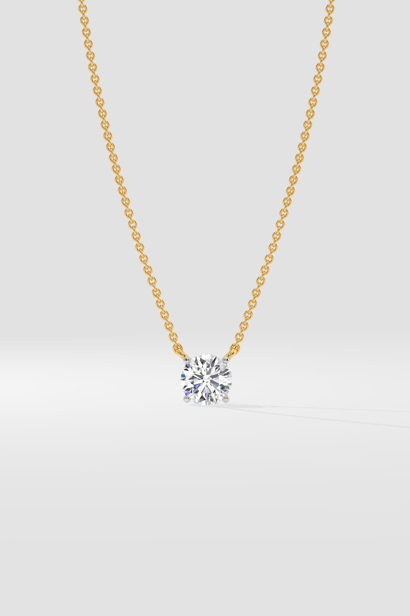 0.50 ct Solitaire Necklace - House of Quadri