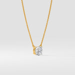 0.50 ct Solitaire Necklace - House of Quadri