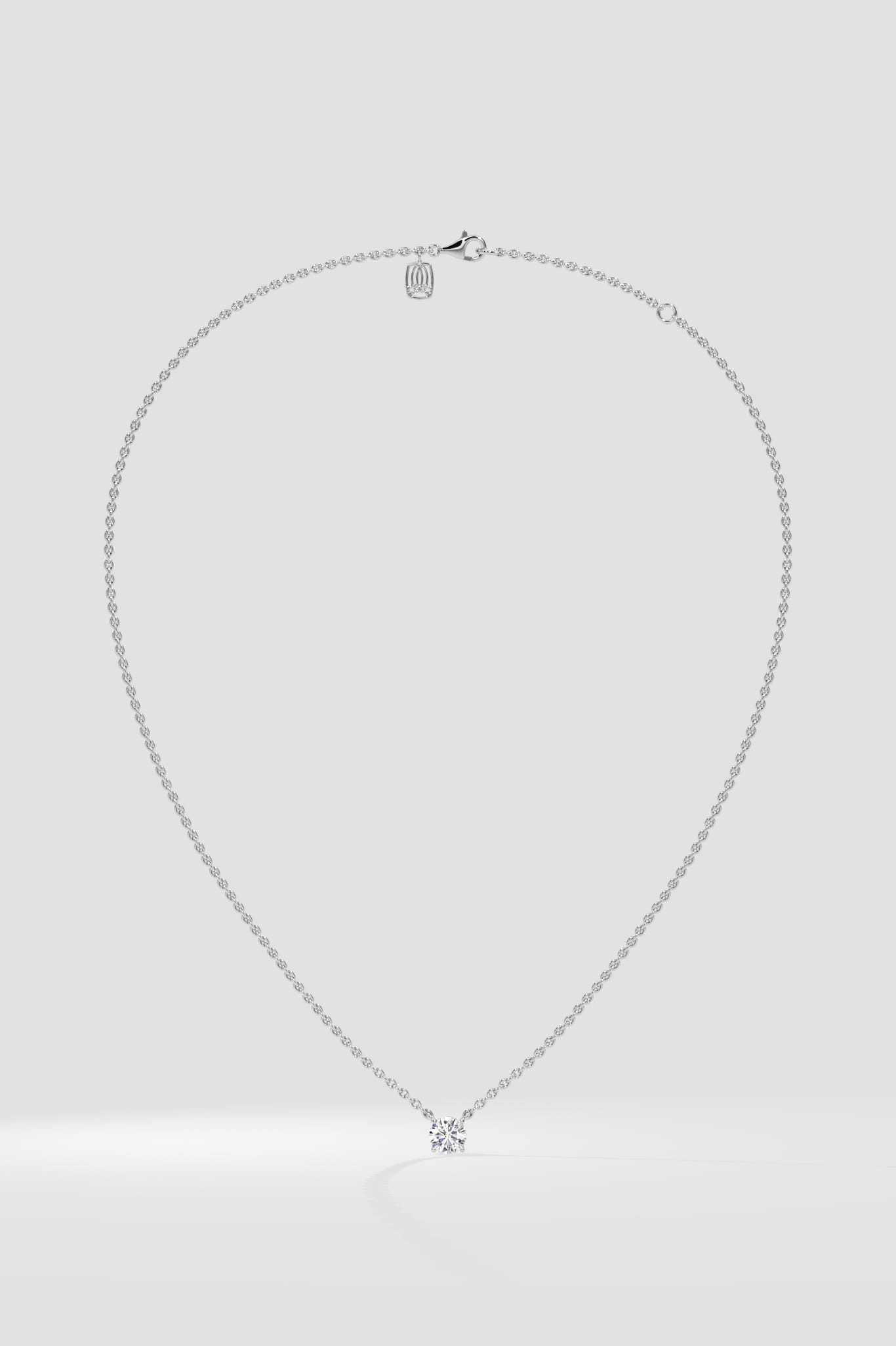 0.50 ct Solitaire Necklace - House of Quadri
