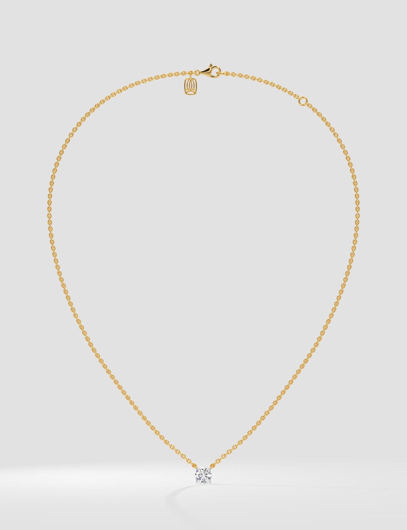 0.50 ct Solitaire Necklace - House of Quadri