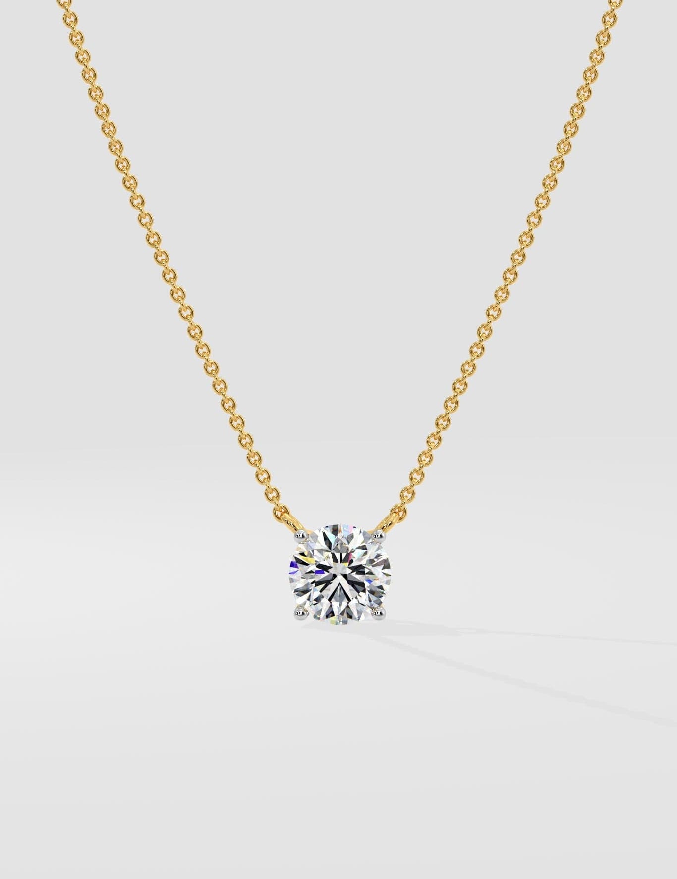 2 ct Solitaire Necklace - House Of Quadri