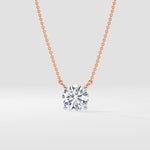 1 ct Solitaire Necklace - House of Quadri