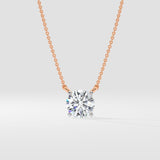 1 ct Solitaire Necklace - House of Quadri