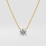 2 ct Solitaire Necklace