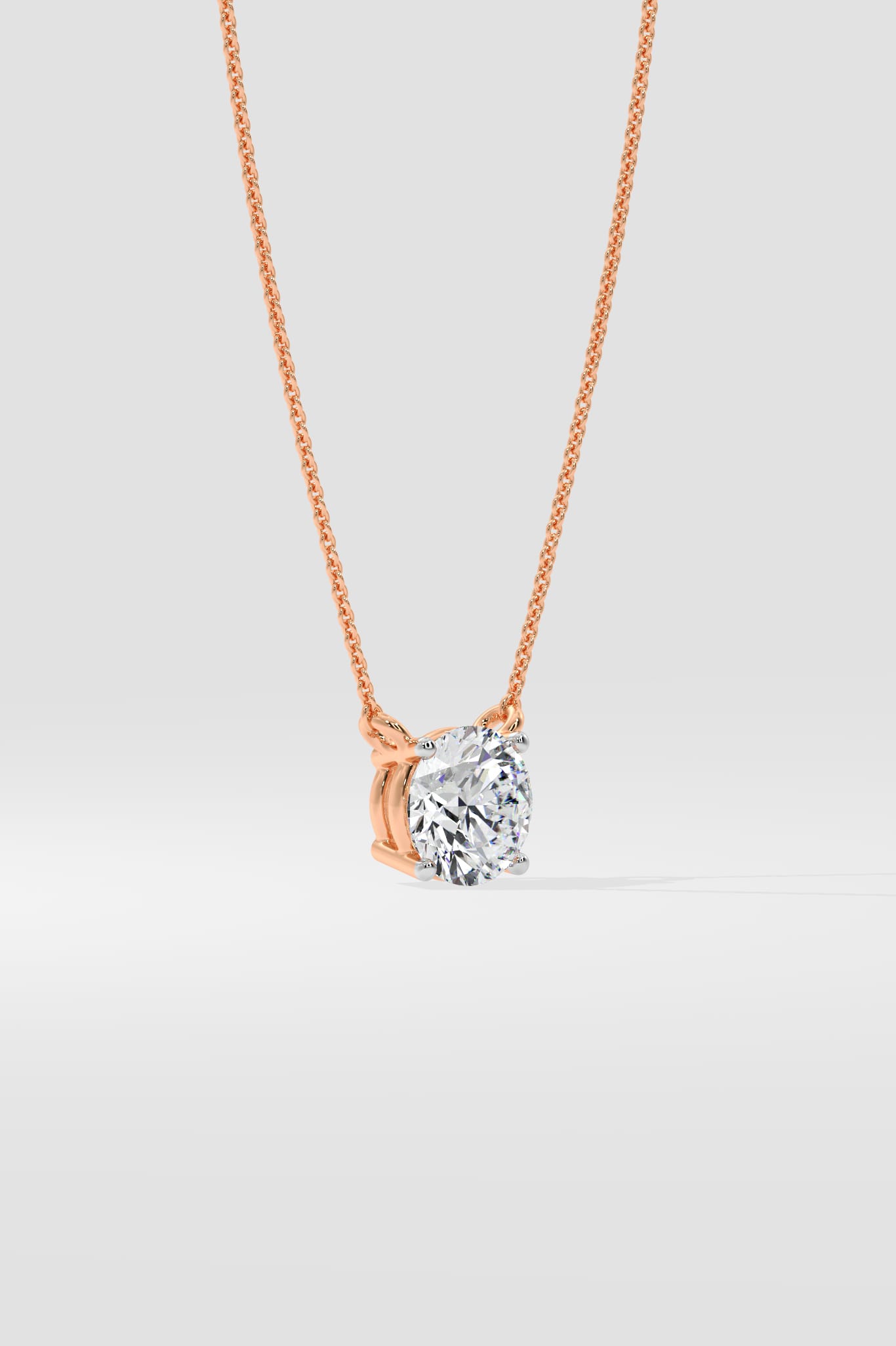 1 ct Solitaire Necklace - House of Quadri