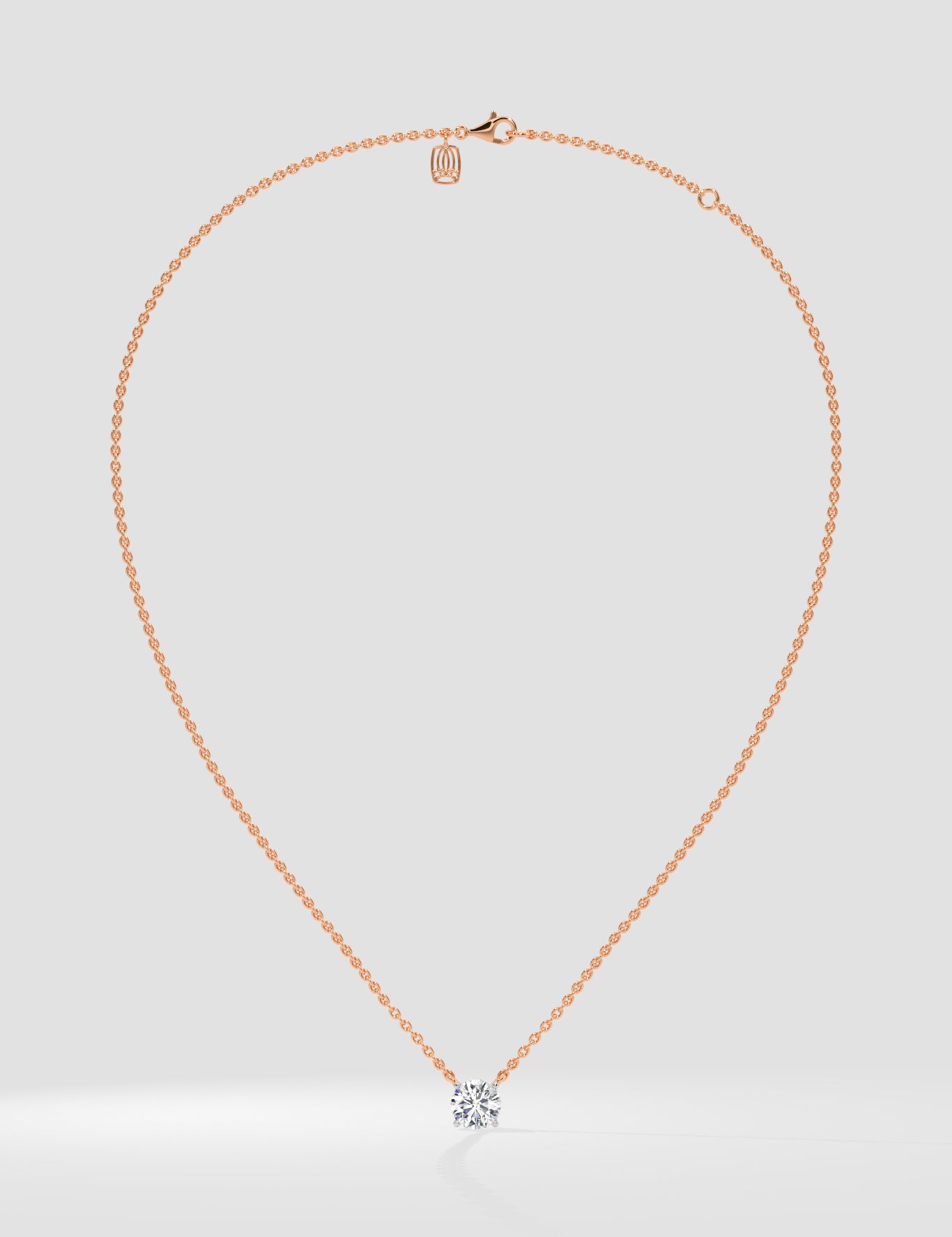 1 ct Solitaire Necklace - House of Quadri