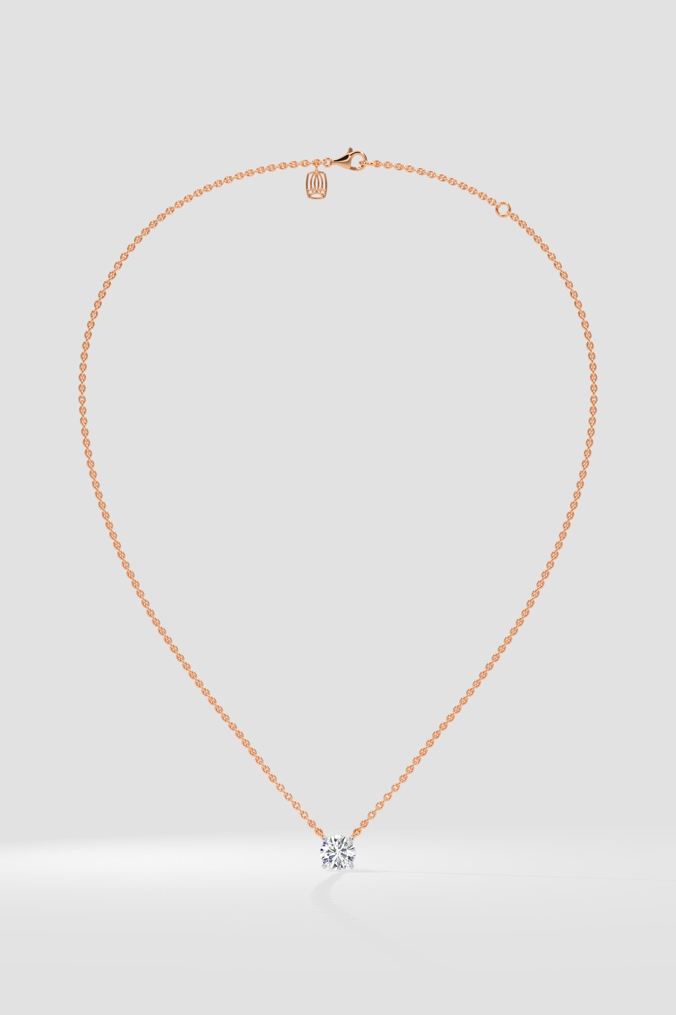 1 ct Solitaire Necklace - House of Quadri