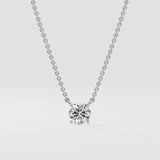 0.50 ct Solitaire Necklace