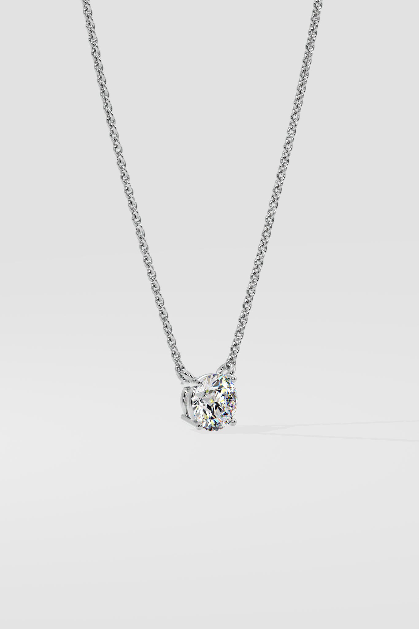 0.50 ct Solitaire Necklace