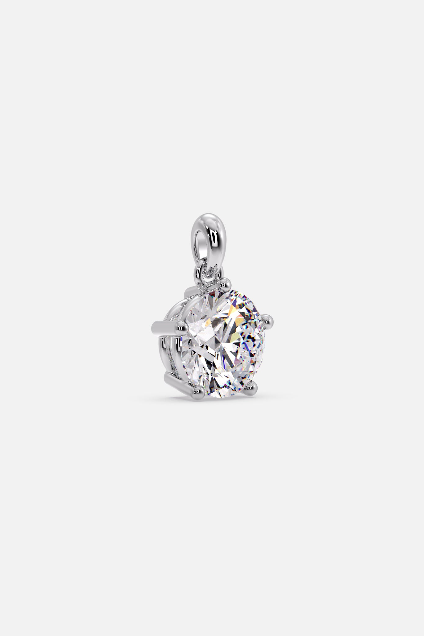 2 ct Solitaire pendant