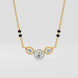 Petal Solitaire Mangalsutra