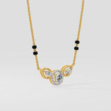 Petal Solitaire Mangalsutra