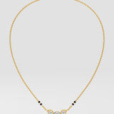 Petal Solitaire Mangalsutra